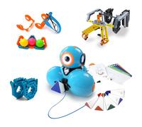Wonder Workshop Dash Robot Wonder Pack - Coding Bundle Educational for Kids 6+ - App STEM gratuite con video didattici - Kit di schizzi di giocattolo