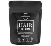 Wonderbears - Hair- high Biotin Pouch - Spuntini sani 15 Stück Black 15 St.