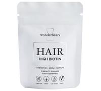 Wonderbears - Hair- high Biotin Pouch - Spuntini sani 15 Stück White 15 St.