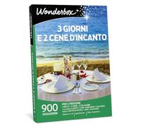 WONDERBOX - Cofanetto Regalo - 3 Giorni e 2 Cene D'Incanto - per 2 Persone