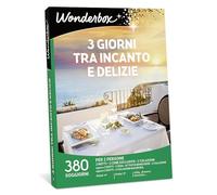 Wonderbox - Cofanetto Regalo - 3 Giorni tra Incanto E Delizie - Valido 3 Anni E 3 Mesi