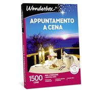 WONDERBOX - Cofanetto Regalo - Appuntamento A Cena - per 2 Persone