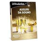 Wonderbox - Box Regalo Auguri Da Sogno - Quando L' Occasione È Veramente Importante, Sono Necessari Regali Donna, Regali Uomo, Regali Di Coppia O Regali Natale Originali, Unici E Speciali.