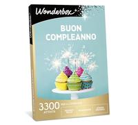 WONDERBOX - Cofanetto Regalo - Buon Compleanno - per 1 o 2 Persone