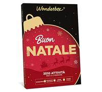 WONDERBOX - Cofanetto Regalo - Buon Natale - Magia - 3510 Attività - Soggiorni, Momenti Benessere, Cene Prelibate - Per 1 o 2 Persone - Regalo Natale speciale