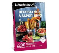 WONDERBOX - Cofanetto Regalo - Degustazioni & Sapori Unici - per 2 Persone