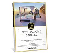 WONDERBOX - Cofanetto Regalo - Destinazione 5 Stelle - Trascorri Una Vacanza da Sogno in Hotel esclusivi selezionati per farti Vivere Grandi Emozioni