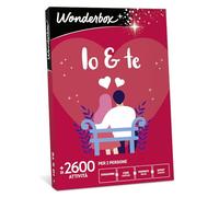 WONDERBOX - Cofanetto Regalo - Io & Te - 5300 Attività - Seggiorni con Colazione per 2 Persone - Cene Gustose - Momenti Relax - Sport Esvago - Idee Regalo per amici o per una coppia