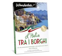 WONDERBOX - Cofanetto Regalo - L'Italia tra i Borghi - 765 Soggiorni Benessere - Con Gusto o di 2 Notti - Per 2 Persone - Idee Regalo Uomo o Donna