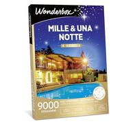 WONDERBOX - Cofanetto Regalo - Mille & Una Notte e Delizie - 9150 Soggiorni per 2 Persone - 1 Notte + Cena + Colazione - Idee Regalo Donna o Uomo