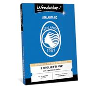 Wonderbox Connect - Cofanetto Regalo - Atalanta BC Premium - 2 Biglietti Premium per 1 Partita dell’Atalanta - A Scelta tra 22 Partite L'Anno - Valido 27 Mesi