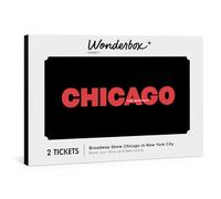 WONDERBOX - Experience Gift - Chicago The Musical Package on Broadway - 2 Biglietti Aperti - Prenotazione online facile e veloce - Chicago The Musical Full Package