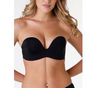 WONDERBRA Reggiseno Push-Up Ultimate Strapeless in microfibra, nero 3B