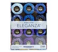 WonderFil 8wt Varigated Eleganza Packung mit 12 Celestial