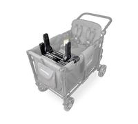 WONDERFOLD Passeggino Wagon W4 Series Adattatore seggiolino auto: fissaggio sicuro per seggiolino auto per neonati e 2 bambini su panca opposta