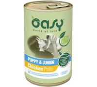 Oasy Dog Puppy & Junior All Breeds Patè 400 gr: Patè di Pollo