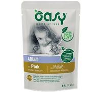 wonderfood spa Oasy Gatto Bocconcini In Salsa Adulto Maiale 85 Gr