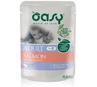 Oasy Umido Gatto Bocconcini Adulto al Salmone – 85 g