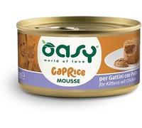 wonderfood spa Oasy Gatto Caprice Mousse Kitten Pollo 85 Gr