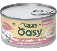 wonderfood spa Oasy wet cat natury cooking broth pollo prosciutto 85 g