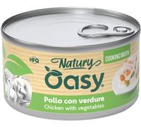 wonderfood spa Oasy wet cat natury cooking broth pollo verdure 85 g