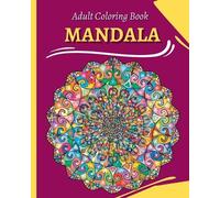 Wonderful Press MANDALA Adult Coloring Book (Tascabile)