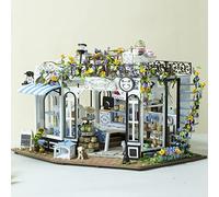 WonDerfulC Mini Pet Club Modello Casa Bambola 1:24 Scala Mini Bambola Casa Giocattolo Kit con Mobili Polvere Copertura Musica Box Regalo per Bambini