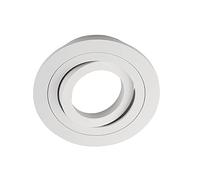 Wonderlamp W-E000003 Classic Classic - Faretto da incasso rotondo, Portalampade incluso: GU10, diametro di 9,3 x 2,5 cm, colore bianco