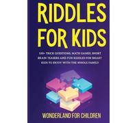 Wonderland For Children Riddles For Kids (Tascabile)