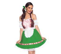 WONDERLAND Gretchen Costumi per Adulti, Multicolore, M (EUR 40-42) Donna