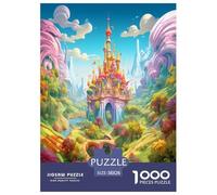 Wonderland Jigsaw Puzzle Impossibili 1000Pcs Decorazione Per La Casa. Giochi Rilassamento E Intelligence Per Adulti E Ragazzi Da 14 Anni 38x26cm/1000pcs