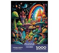 Wonderland Jigsaw Puzzle Impossibili 1000Pcs Decorazione Per La Casa. Rilassamento E Intelligence Per Adulti E Bambini Da 12 Anni 38x26cm/1000pcs