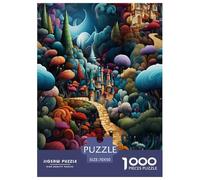 Wonderland Jigsaw Puzzle Impossible 1000 Pezzi Decorazione Per La Casa. Giochi Rilassamento E Intelligence Per Adulti E Ragazzi Da 14 Anni 70x50cm/1000pcs