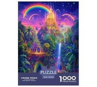 Wonderland Jigsaw Puzzle Impossible 1000 Pezzi Decorazione Per La Casa. Rilassamento E Intelligence Per Adulti E Ragazzi Da 14 Anni 70x50cm/1000pcs