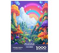 Wonderland Jigsaw Puzzle Impossible 1000Pcs Decorazione Per La Casa. Giochi Rilassamento E Intelligence Per Adulti E Ragazzi Da 14 Anni 38x26cm/1000pcs