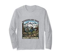 Wonderland Trail Parco Nazionale Mount-Rainier Attraversanti Maglia a Manica