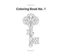 WonderLines Coloring Book No. 1: Whimsical ornamental coloring book line art featuring 24 spacious, refined compositions inspired by nature, objects, ... inner creativity, and your inner child