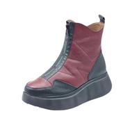 Wonders A-3613 Wild Negro Vino Stivali per Donna in Pelle (Taglia 39)