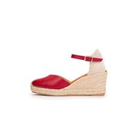 Wonders Sinai 85 Wedge Espadrilles Rosso EU 38 Donna