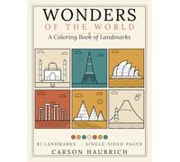 Wonders of the World: A Coloring Book of Landmarks