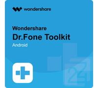 Wondershare Dr.Fone Toolkit Android Mac OS 5 Dispositivi / 1 Anno