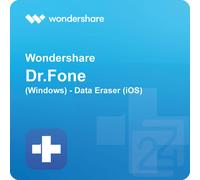 Wondershare Dr.Fone (Windows) - Data Eraser (iOS) durata illimitata