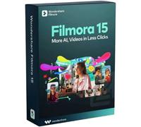 Wondershare Filmora 15 Video Editor - PC, Android, Mac, iOS - 5 Dispsotivi - 1 Anno