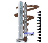 Wonderskin 1440 Eyeliner a Lunga Durata, Eyeliner Impermeabile, Matita Eyeliner a Lunga Durata, Trucco Occhi a Prova Di Sbavature (Zucchero Di Canna)