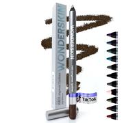 Wonderskin 1440 Matita Per Eyeliner Impermeabile Glitter Marrone A Lunga Tenuta - Matita Per Eyeliner Temperabile (Oro Moka)