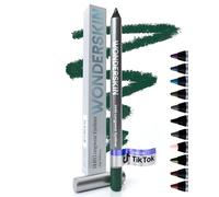 Wonderskin 1440 Matita Per Eyeliner Verde A Lunga Tenuta Waterproof - Matita Per Eyeliner Temperabile (Pino)