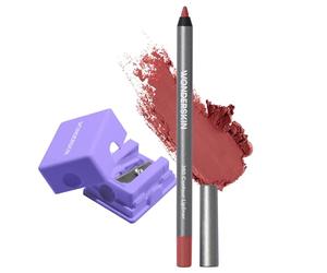 Wonderskin 360 Contour Lip Liner Pencil con Temperino - Matite per Labbra Nutrienti, Lunga Durata, Impermeabili e a Prova di Trasferimento (Ruby)