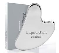 Wonderskin Liquid Gym Gua Sha Strumento Per Scolpire Il Viso, Rullo Facciale Per Ridurre Tensione, Gonfiori E Rughe, Strumento Per La Cura Della Pelle E Scultore Della Mascella