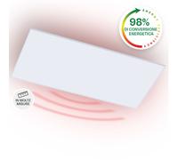 Wondersky riscaldatore a infrarossi da soffitto 700W, 60 x 6 x 120 cm (LxAxP) , IP44