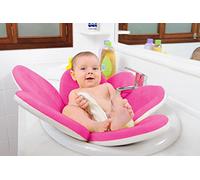 WonderWaldLight Fiore da Bagno - Fate il bagno al vostro bimbo nel lavandino - divertimento assicurato al 100% per voi e il vostro bimbo, superficie imbottita, comodo e soffice - Rosa